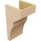 Ekena Millwork 9"W x 9"D x 18"H Wide Monterey Rough Cedar Woodgrain TimberThane Corbel, Primed Tan CORUR09X09X18MONRCPR - alternate 4